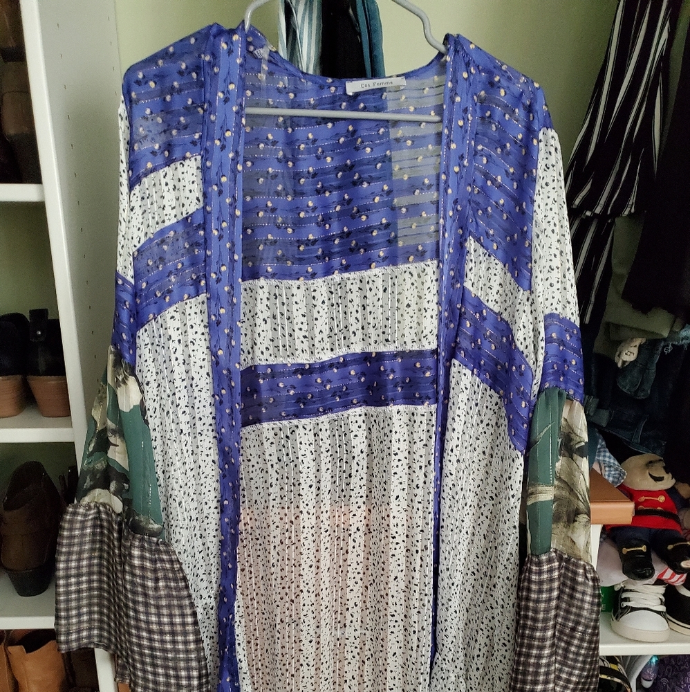 Three Bird Nest Kimono